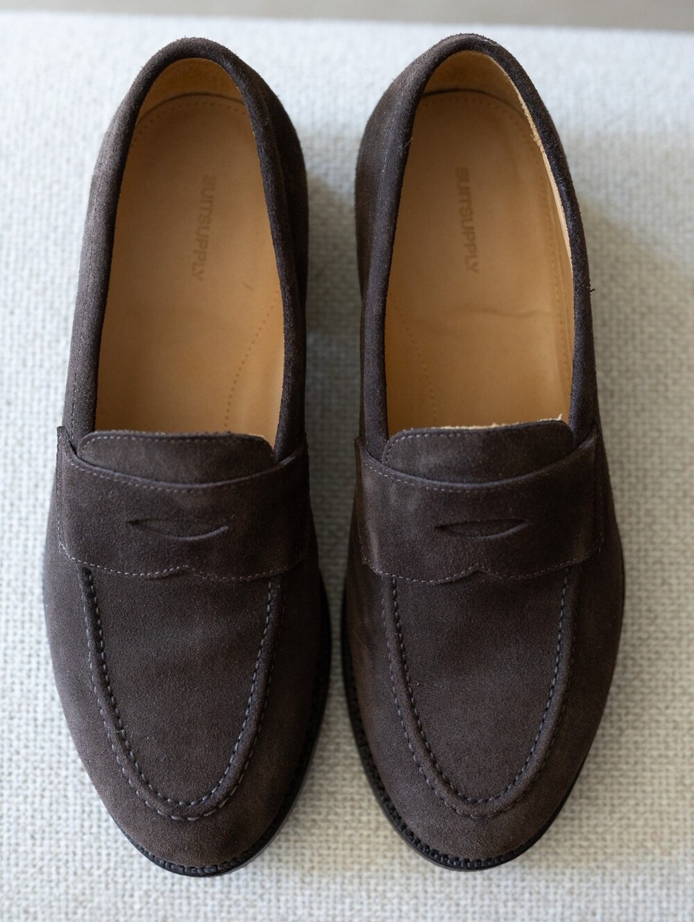 SuitSupply Dark Brown Penny Loafer - Picture 3 of 8